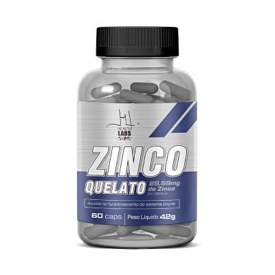 Zinco Quelato Health Labs 60 Cápsulas